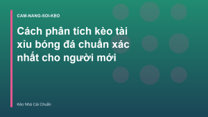 Read more about the article Cách phân tích kèo tài xỉu bóng đá chuẩn xác nhất cho người mới